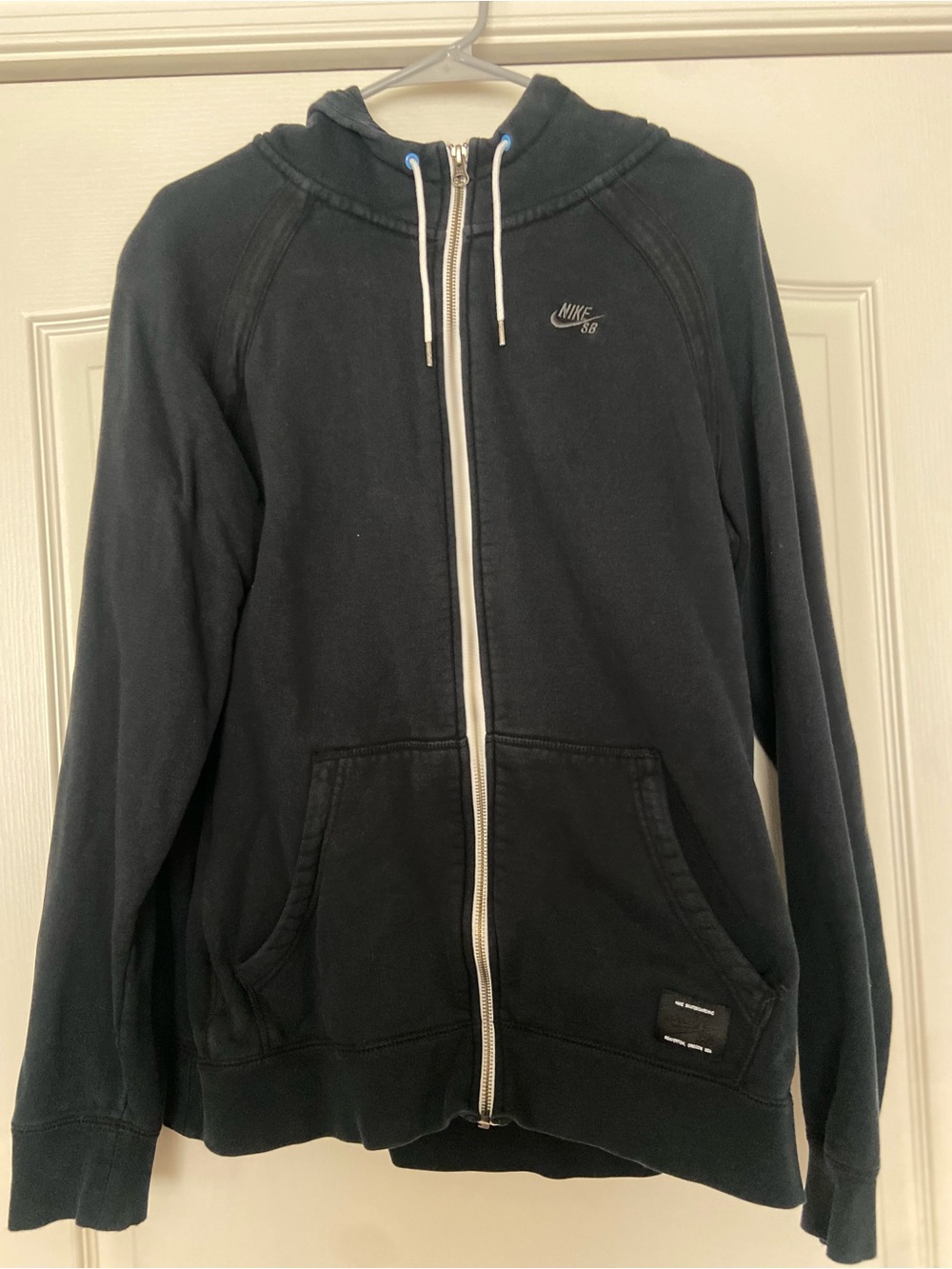 Nike Black Full-Zip Hooded Sweatshirt